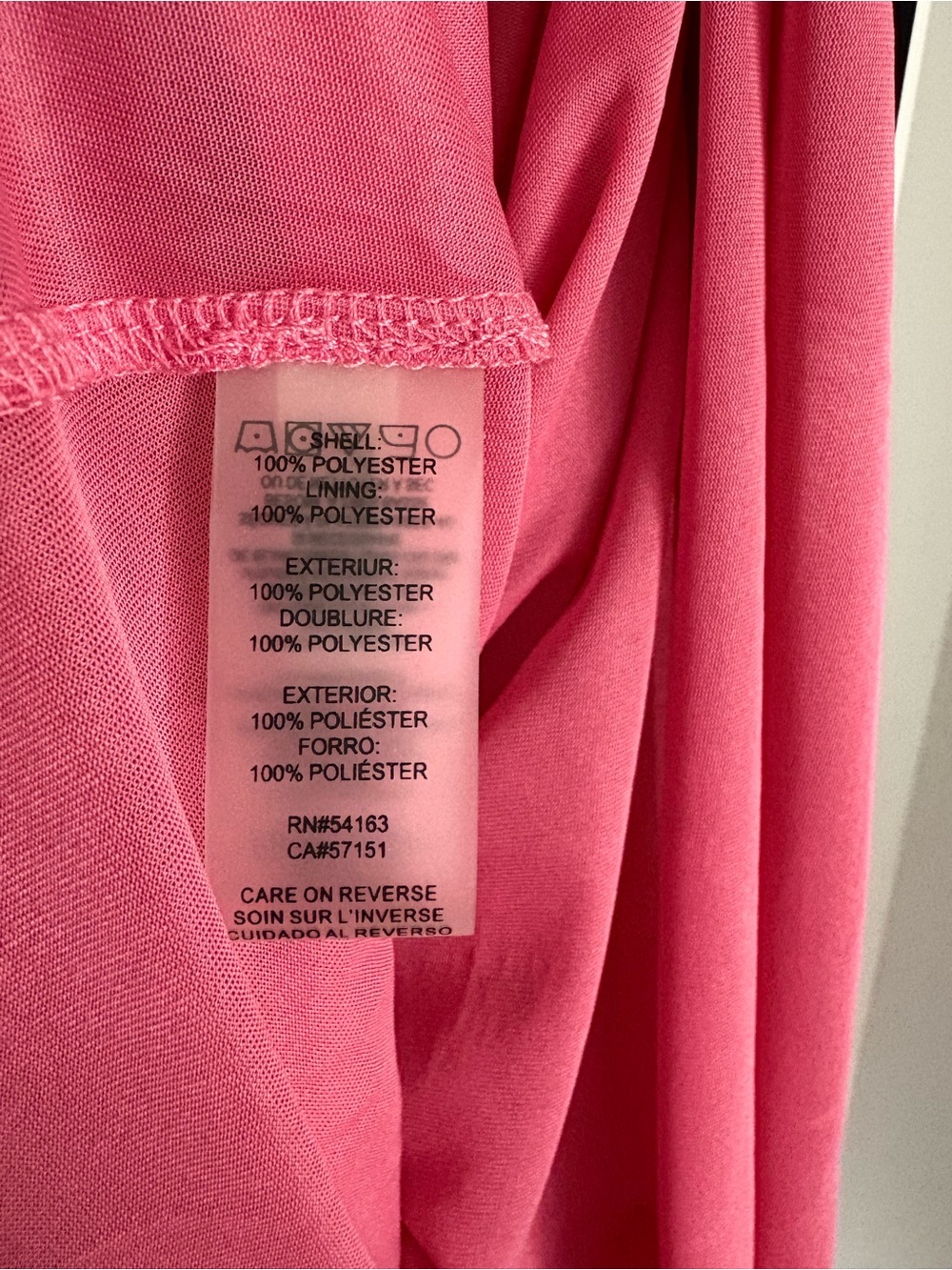 Tommy Hilfiger Pink Plaid High-Low Maxi Dress - Picture 5 of 13